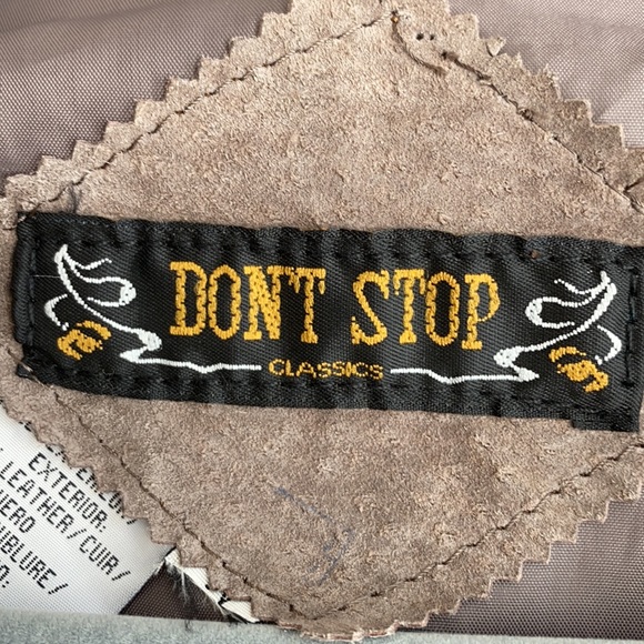 Vintage 80’s Leather vest in soft brown. Size XL. - Picture 7 of 8